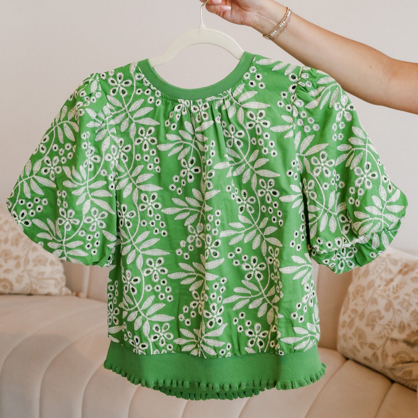 Ivy Eyelet Blouse