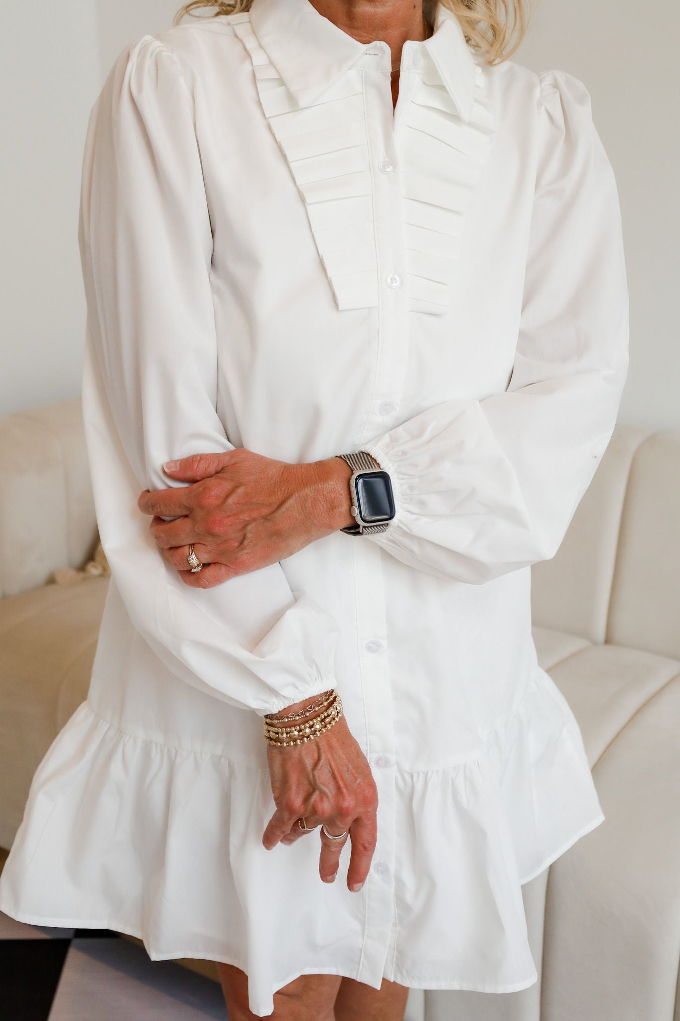 Little Buttoned Beauty