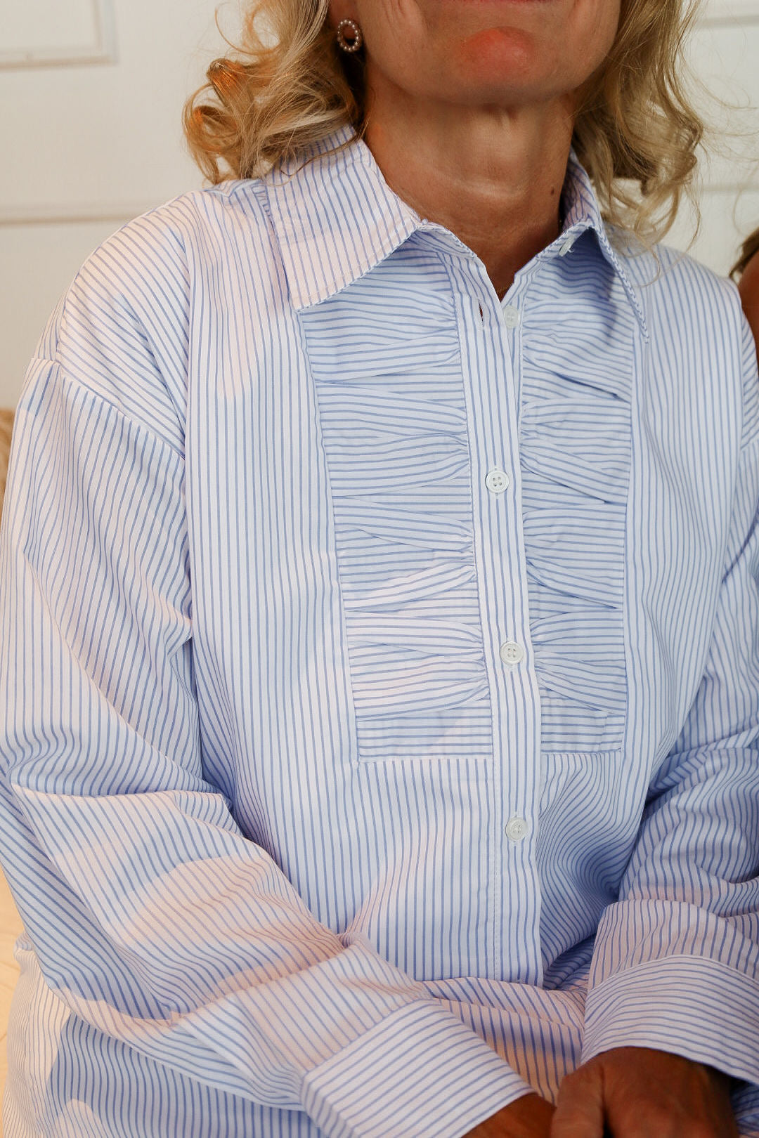 Harbor Pinstripe Dress