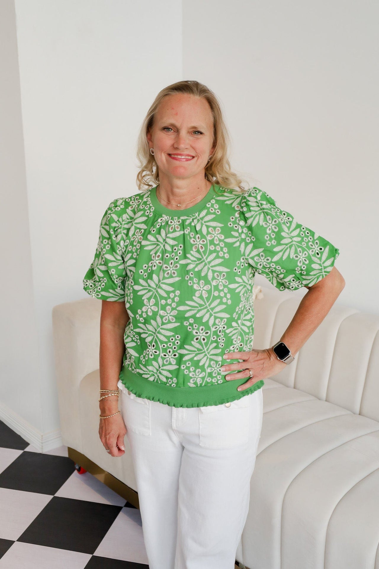 Ivy Eyelet Blouse