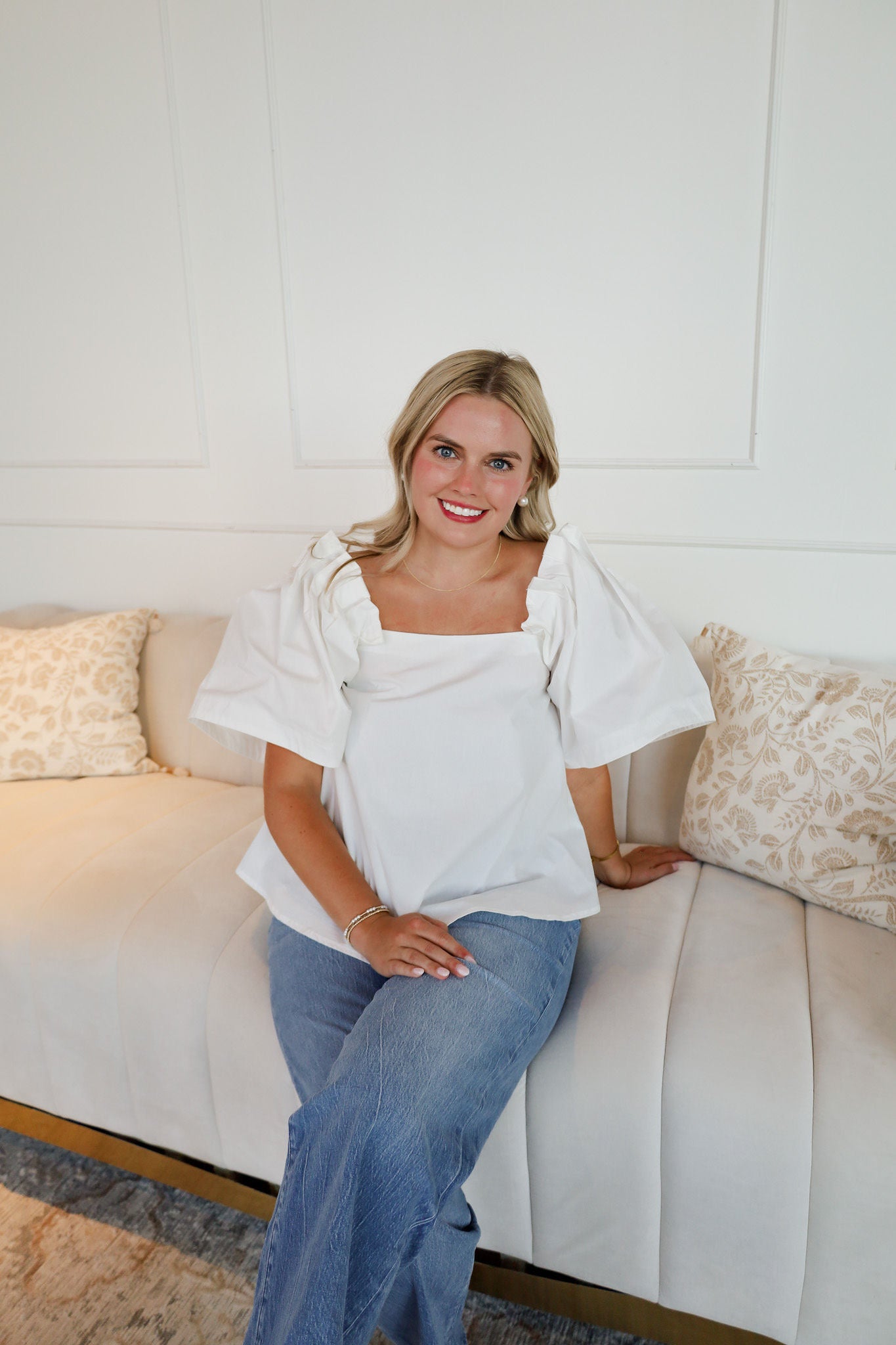 Pintuck Blouse