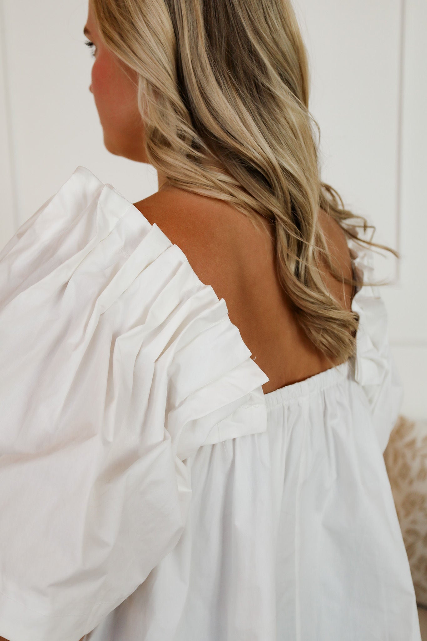 Pintuck Blouse