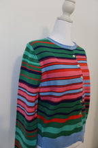 Cozy Stripe Cardigan