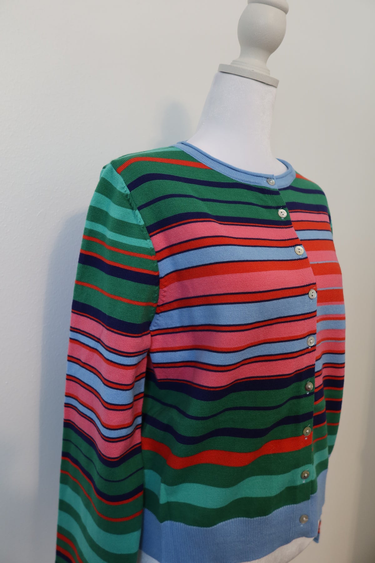 Cozy Stripe Cardigan