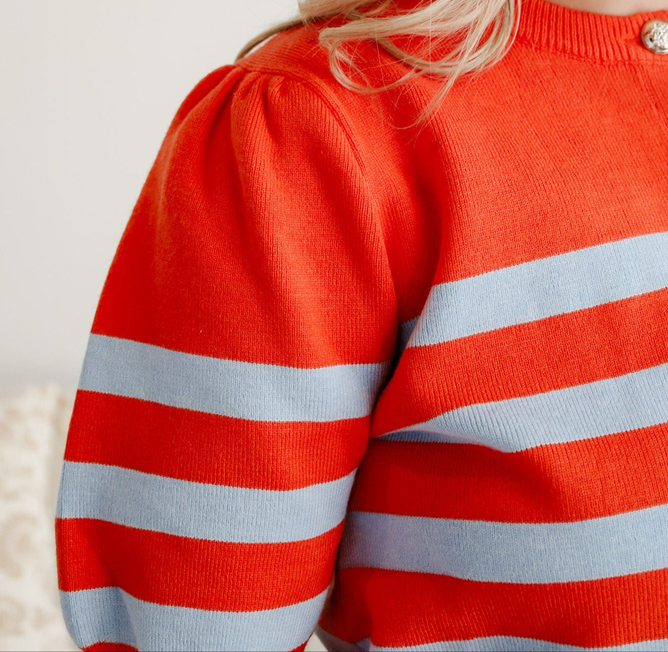 Tangerines Tide Summer Sweater