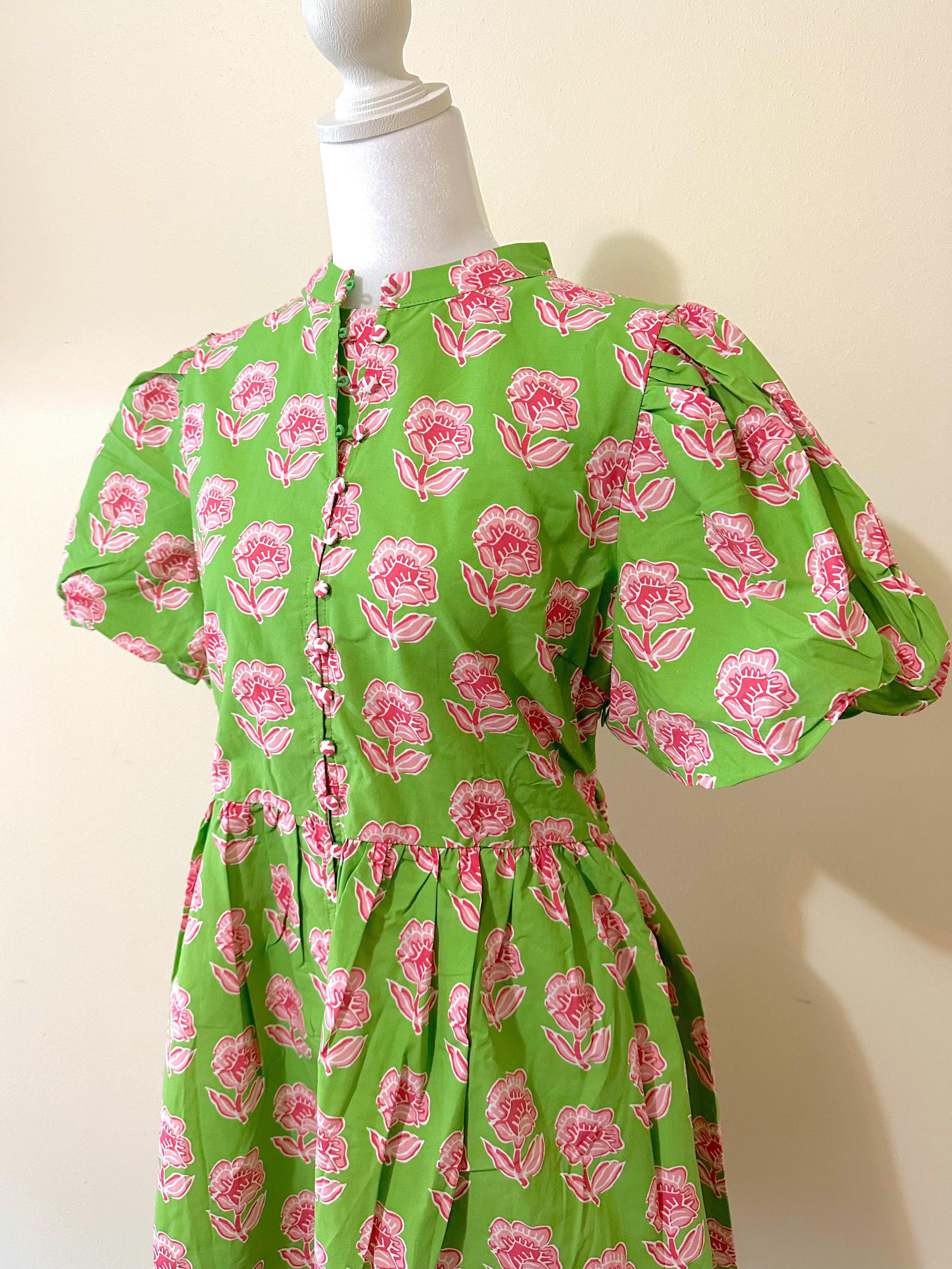 Blush Garden Mini Dress