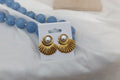Pearl Fan Earrings