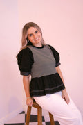 Ember Ruffle Top
