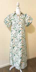 Blooming Feathers Midi