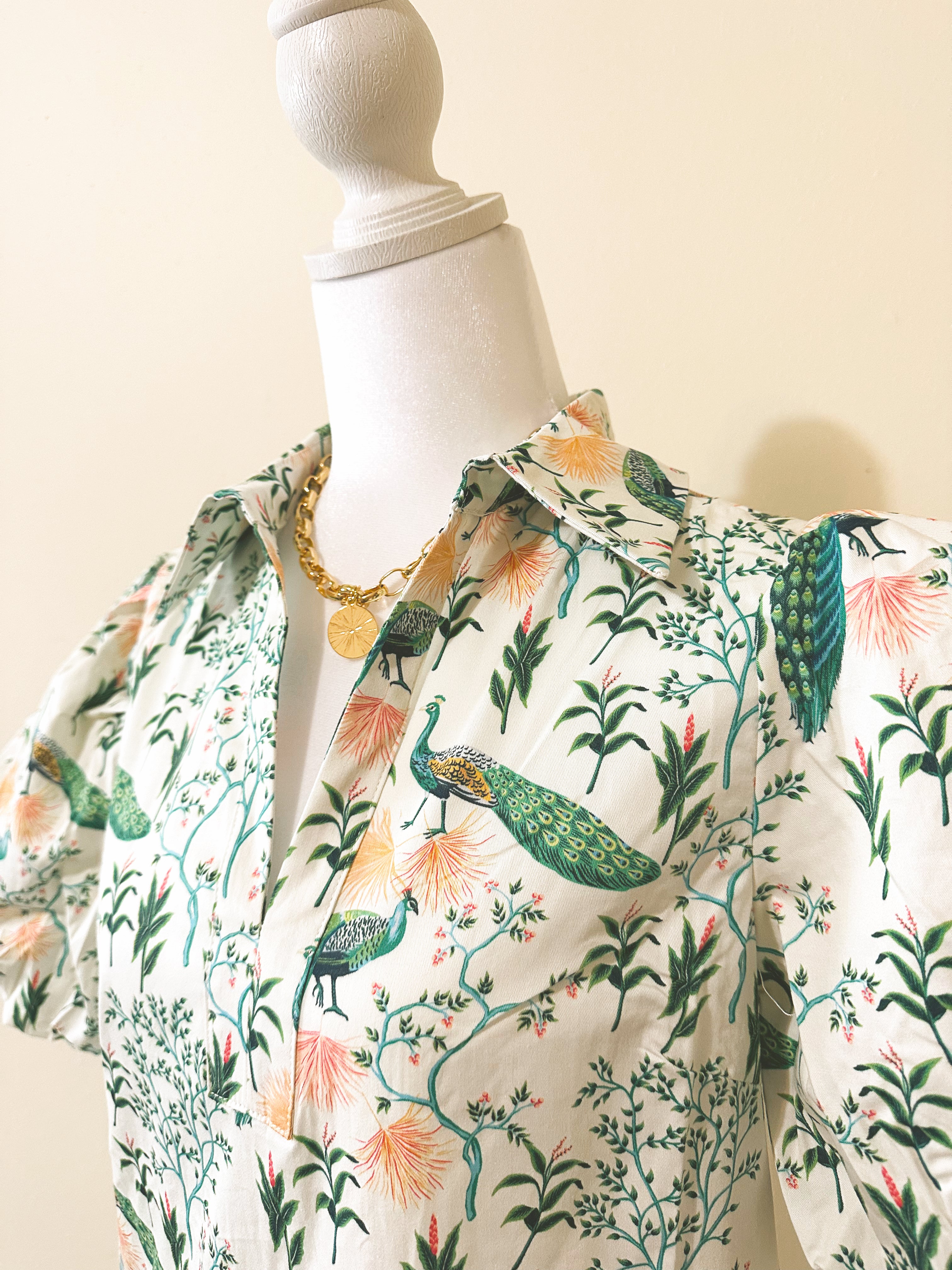 Blooming Feathers Midi